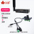 定制485转4G路由器 网口通DTU插卡全频 虚拟串口远程管理 HFEG46 宽压设备+网线+固定支架()