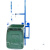 垃圾车提升机升降机液压电动垃圾桶提升机升降机双桶器升降架直销 双桶提升机全套 蓝色