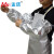 孟诺耐高温1000度防护套袖进口铝箔护臂高温作业护袖45CM长防烫防喷溅 Mn-tx1000-1