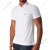 诺帝卡（NAUTICA）男士经典马球衫休闲运动舒适纯棉K51701POLO衫 Bright White L