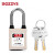 BOZZYS BD-G06DP KD 防尘安全挂锁 钢制锁梁38*6MM 白色不通开型