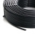 金龙羽 国标铜芯电线电缆多芯多股软线RVV5*2.5平方电线100米/卷黑色