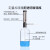 套筒式可调定量加液器透明棕色玻璃加液瓶塑料套装250 500 1000ml 透明瓶套装-250ml