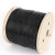 中部工品   包胶不锈钢丝绳 304不锈钢绳 黑色包塑包胶钢丝绳 单位：米 黑色包塑1.2mm（7*7） 
