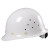 开元  玻璃钢安全帽盔式工地国标矿用施工透气HSKY-A 白色 按压式
