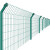 标安 钢丝护栏网 中塑5.0毫米*1.8米高*3米长+立柱