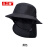 久工保 户外遮阳帽透气盆帽 JG-M69 （个） 黑色