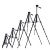 奥咔（AOKA）便携式三脚架云台套装 支架三角架 铝合金材质适用于单反/微单相机摄影户外旅行 【A888套装（含云台）展开高1530mm】 佳能 尼康 索尼 富士相机专用