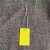 定制适用PVC塑料防水空白弹力绳吊牌价格标签吊卡标价签标签100套 PVC绿色弹力绳2X3吊牌100套