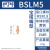 橙央 气动电磁阀铜消声器平头节流消音器BESL/BSL M5-01-02-03-4 BSLM-M5M5牙平头消声器