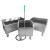 海斯迪克 HKhf-10 不锈钢拖把池 学校单位食堂拖布池 洗物池 120*41*55cm