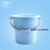 塑料水桶手提加厚洗衣桶多功能储水桶圆形桶宿舍洗衣桶装水桶 18L北欧蓝