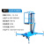 铝合金升降机小型电动液压升降平台高空作业升降梯移动式升降台 载200kg升16米(1.57*0.9米)四柱