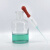 赫思迪格 玻璃滴瓶 实验室分装瓶 红胶头滴管试剂瓶  60ml白滴瓶 HHW-115