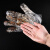 迈恻亦一次性手套薄膜卫生男女餐饮透明塑料手膜手套批发 普通款300只