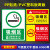 吸烟区标识牌贴纸指示牌室外吸烟标牌警示牌禁止吸烟提示牌请将烟 绿色PVC板1张装-吸烟区06 15x20cm