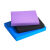 许棋杏大号平衡软踏支撑健身手肘垫核心脚踝训练垫子瑜伽家用TPE垫 紫色(大规格)