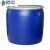 穆运 法兰桶化工塑料桶抱箍泔水桶储存水罐搅拌桶 150L法兰桶【凹槽款】