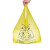 诺贝利奥医疗废物垃圾袋黄色诊所用大号废弃物加厚小号塑料医疗60L垃圾桶专用平口袋