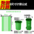 全生物可降解大号垃圾袋分类环卫特大号商用中号可回收环保垃圾袋 60*80绿色3卷【45只】 加厚
