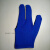 台球手套 球房台球公用手套台球三指手套可定制logo工业品 zx普通款蓝色