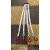 国标工业吊装带起重吊带吊具成套组合吊索具吊钩2腿3腿4腿5吨吊绳 白色2吨扁平4腿1米