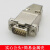 工业级VGA焊线接头 DB15三排接头焊接 15针VGA公头插头母头 配套长螺丝一对(两条)