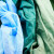海斯迪克  HKQJ03 杂色擦机布【30KG】工业混色抹布 吸水吸油棉布处理布碎布