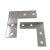 昕沁尔 铝型材配件 40十字型连接板钣金加强固定件含紧固件 50/包
