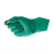 安思尔 一次性卷边氯丁橡胶手套 73-721 绿色 6-8码 无粉 31cm长
