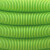 冰禹 BY-7528 波纹塑料管道 新风pe管风管软管 软管通风双壁波纹管配件 φ110mm 绿色30米