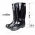 回力 劳保防水防滑耐磨雨靴028带反光条雨鞋 028-高筒黑色 40码