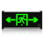 百士安 新国标LED消防应急灯安全出口疏散指示灯楼层层显标志照明灯 双向【双面】