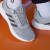 阿迪达斯（adidas）官方舰店男鞋24新款网面透气休闲鞋轻便缓震舒适跑步鞋出游运动鞋 GV9980/经典三条纹彰显品牌 40.5