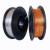 忽风ER50-6二氧化碳气体保护焊丝无气二保焊丝铁焊丝盘装直条氩弧0.8 1.0无气焊丝/5公斤一盘