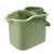 蓓尔蓝 FH-2001 拖把桶 加厚带轮免手洗墩布挤水清洁桶清洗桶大水桶多功能洗车桶 绿色