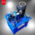液压站油泵总成小型电动液压油缸手动油压机动力单电磁双向 齿轮泵15kw手动二路油箱55L流