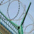 丰昂  围墙网机场护栏网Y型柱监狱看守所防护隔离网防爬护栏监狱护栏 安装高1.7米*3长含刀网