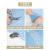 久聚和浴室防滑垫淋浴洗澡防滑地垫厕所卫生间卫浴防水脚垫镂空垫子 天蓝色 1.2×3米