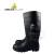代尔塔 DELTAPLUS 301407 PVC防水防滑安全靴  1双 黑色 40