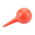冰禹 BYrl-207 实验用橡胶洗耳球 皮老虎皮吹吹气球清洁球 中号60ml