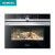 西门子（SIEMENS）蒸烤箱一体机嵌入式德国原装进口彩屏蒸汽烤箱蒸箱二合一 CS636GBS1W