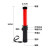 品之德 30CM红色多功能交通指挥棒 充电消防应急电子哨夜间手持荧光棒led爆闪发光哨音破窗 （三合一红色充电款）