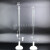 驻季座式微量滴定管1 2 3 5 10mlA级透明棕色玻璃活塞滴定管 酸碱通用 四氟活塞2ml