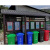 垃圾分类亭垃圾分类亭户外街道垃圾投放亭小区宣传栏垃圾回收站定制DMB 红色