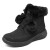 斯凯奇（Skechers）春季雪地靴女款保暖加绒时尚低跟小短靴棉鞋 144004 144004-BBK 全黑色 35
