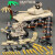 乐高积木苏联t7轻型坦克二战军事战车士兵模型男孩益智拼装玩具 山猫坦克3人仔[503颗粒]