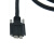工业相机高柔拖链连接线缆USB3.0 线缆Micro-B公数据线带锁可定制 侧弯 0.5m