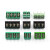 大电流9.5MM栅栏式接线端子HB-9500 2P/3/9/10P线路板pcb焊接端子 栅栏式端子 3P 绿色不带盖(2个)