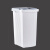 空调室内接水桶白色免手洗平板拖把家用一拖净储水桶懒人提水桶43CM竖水桶 绿色
